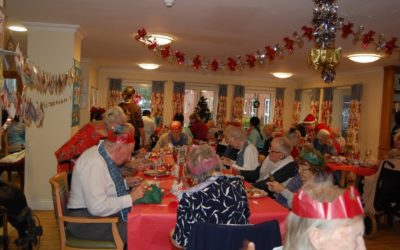 The week of the Big Christmas lunch at Hill House