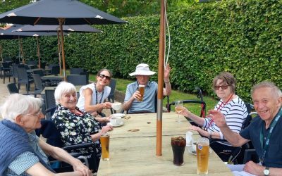 Farnborough Airshow week at Hill House